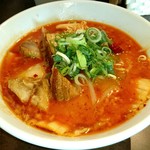 麺倉庫 じだい屋 - 豚キムチらーめん【Aug.2016】