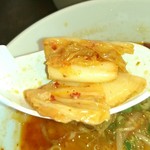 麺倉庫 じだい屋 - 豚キムチらーめん【キムチ】