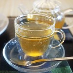 町家紅茶館 卯晴 - マテ茶のジンジャーレモン