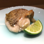 東麻布 天本 - 2016/9_のどぐろ塩焼き