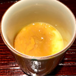 東麻布 天本 - 2016/9_このわたと茶碗蒸し