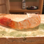 東麻布 天本 - 2016/9_ボタン海老