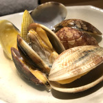 東麻布 天本 - 2016/9_あさりの酒蒸し