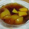 キクチ - 料理写真:【2010.9.13】紅茶ゼリー（300円）☆洋梨のコンポートが入っています。