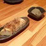 日本酒庵　吟の杜 - H28.09.03 長芋しょうゆ漬け・かに味噌