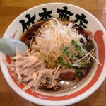 竹本商店 煮干センター アジト - 【夏季限定】アジ冷やしラーメン：８５０円（税込）【２０１６年９月撮影】