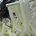 手打うどん くうかい - 讃岐の夢２００９を使った麺。いつもより剛性が上がり、且つ粘りも出ている。