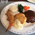 Uim beru - 創業記念ランチ　クリームコロッケ付き　1080円