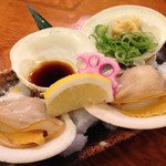 海鮮料理 吾作どん  - H.28.9.4.夜 大はまぐり正油焼 @280円税別×2ケ