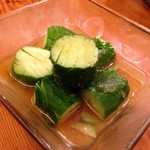 海鮮料理 吾作どん  - H.28.9.4.夜 やみつききゅうり 380円税別