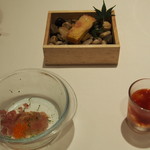 オーグードゥジュール メルヴェイユ 博多 - 三種のアミューズ