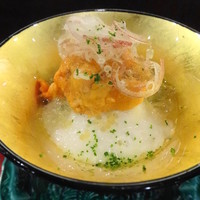 徳うち山 - 茄子、雲丹、とろろ