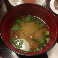 ざくろ 銀座店 - すき焼き(ランチ)に付く  なめこ汁