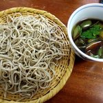 新橋辻そば - 茄子汁そば！