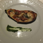 リストランティーノ ルベロ - 京茄子を丸ごと使ったチーズオーブン焼き ナポリ風パルミジャーナ・メランザーネ