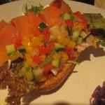 テーラ・テール - タルティーヌサーモン