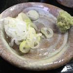 そば処 くれさか - 薬味