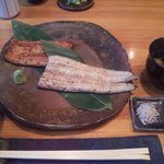 大和田 - 「大串大和田定食」白焼き・蒲焼