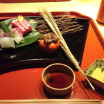 箱根 翠松園 - 造里～鮪　烏賊　鯛　