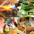 居酒屋　フクズシ - 料理写真:お刺身盛り合わせ、地鶏の炭火焼き、モツ鍋、鮪ｶﾏ焼き