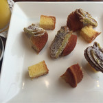 パティスリー オー フィル ドゥ ジュール - ドリンクの注文でこちらもサービス( ´ ▽ ` )ﾉ