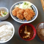 とんかつ 濵かつ - コンビかつ定食 2016.8