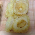 ひだまり牧場 - 玉ねぎの天ぷら (100円)