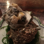 海女小屋 - サザエの唐揚げ