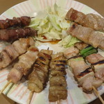 串焼はるちゃん - 串焼き盛り合わせ