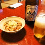 山形一寸亭 - おつまみ煮 ＆ ビール