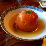 蕎麦処 多賀 - トマト丸煮
