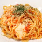 クラーレ - パスタセット 1100円 のモッツアレラチーズのトマトソース