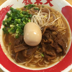 ラーメン東大 - 徳島らーめん 味玉入り