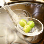 懐石料理 桝田 - 銀杏（海老のすり身）