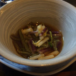 先付は春の香り