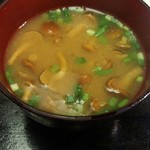 大衆料理　川治 - なめこ汁(16-09)