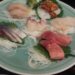 大衆料理　川治 - お刺身盛り合わせ(16-09)