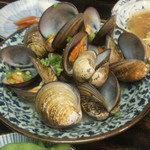 大衆料理　川治 - オキシジミの酒蒸し風(16-09)