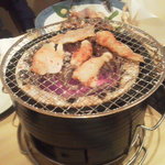 Torafugu Tei - フグ焼き。炭火で炙ったフグがこんなに美味しいなんて。