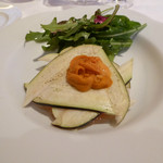 リストランテ・マッサ - 和牛のマリネ（生ナス、雲丹）