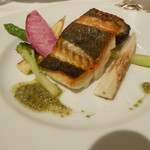 リストランテ・マッサ - スズキのソテー　実山椒のソース