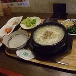 Kankokuryouriarama - サムゲタンクッパ定食９７０円