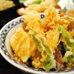 つる亀庵 - 美味しい～　天丼1200円