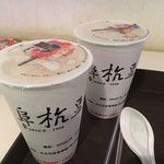 阜杭豆漿 - 甜豆漿（ティエントウチャン）（冷たい豆乳）