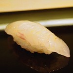 鮨 ます田 - 明石産鯛