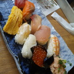 磯丸水産 - お寿司10貫