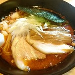 みたび - ピリ辛にんにく醤油ラーメン【Sep.2016】