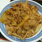 吉野家 - アタマの大盛り♥
(※並盛の肉だけ大盛)
（*＾3＾）/～☆