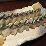 居酒屋 いちひろ - 2016.9
                                さんまの棒寿司