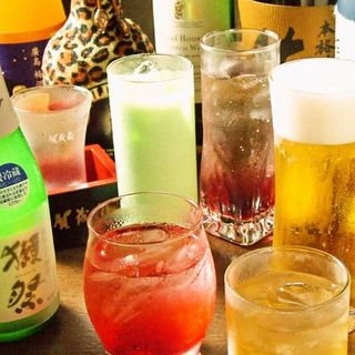 ■All-you-can-drink over 100 types of drinks☆